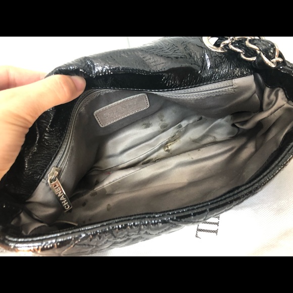 VERY RARE Chanel Mini rectangle Graphic Edge Flap - Picture 5 of 6